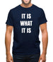 It Is What It Is Mens T-Shirt