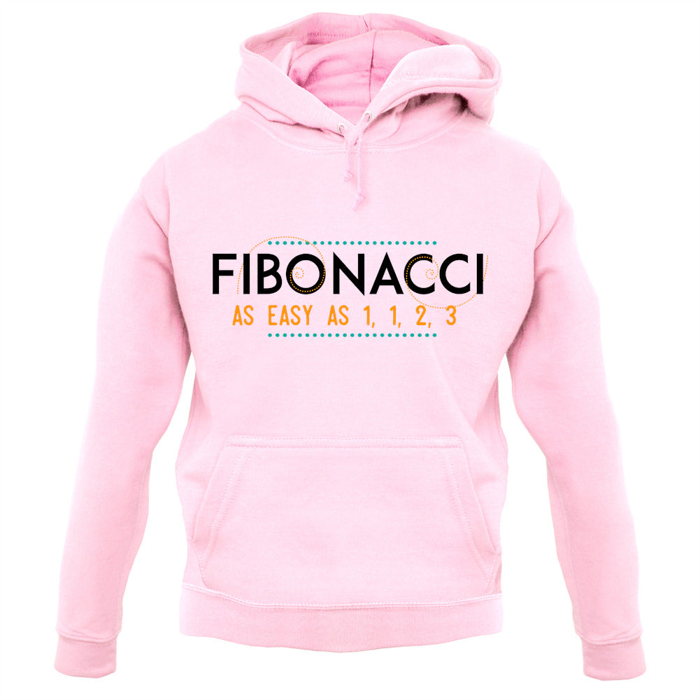 Fibonacci - As Easy As 1, 1, 2, 3 Unisex Hoodie