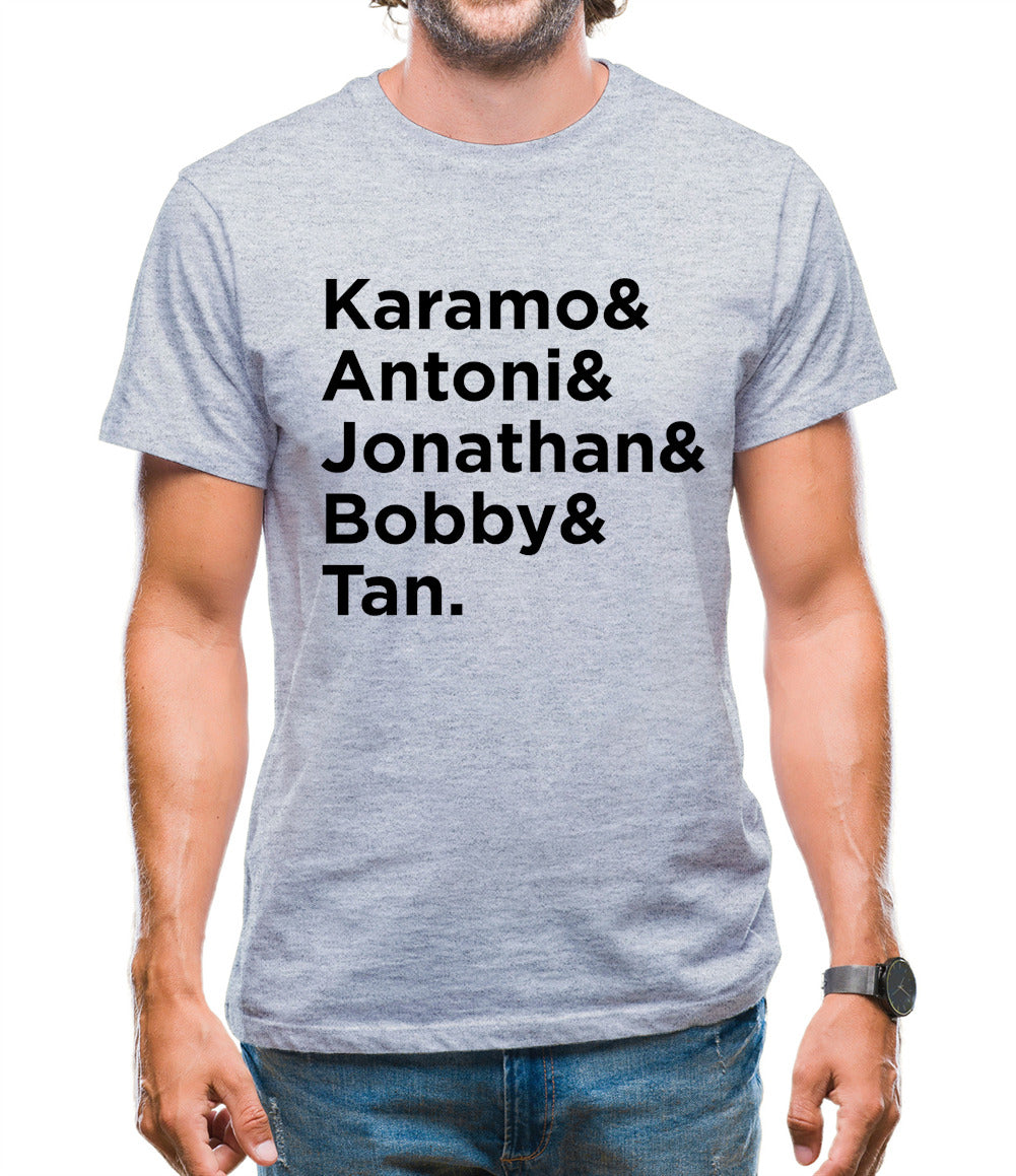 Queer Eye Name List Mens T-Shirt