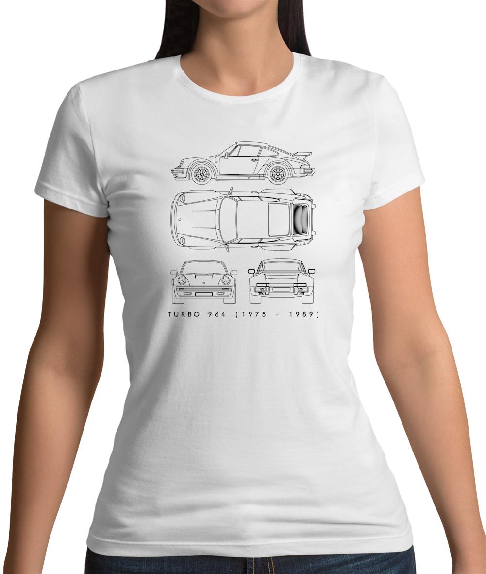 Blue Print 911 T 964 Womens T-Shirt