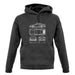 Blue Print 911 T 964 unisex hoodie