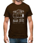 Blue Print 911 T 964 Mens T-Shirt