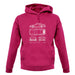 Blue Print 911 T 964 unisex hoodie