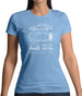 Blue Print 911 T 964 Womens T-Shirt