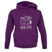 Blue Print 911 T 964 unisex hoodie