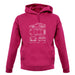 Blue Print 911 T 996 unisex hoodie