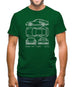 Blue Print 911 T 997 Mens T-Shirt