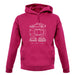 Blue Print 959 unisex hoodie