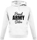 Proud Army Sister Unisex Hoodie