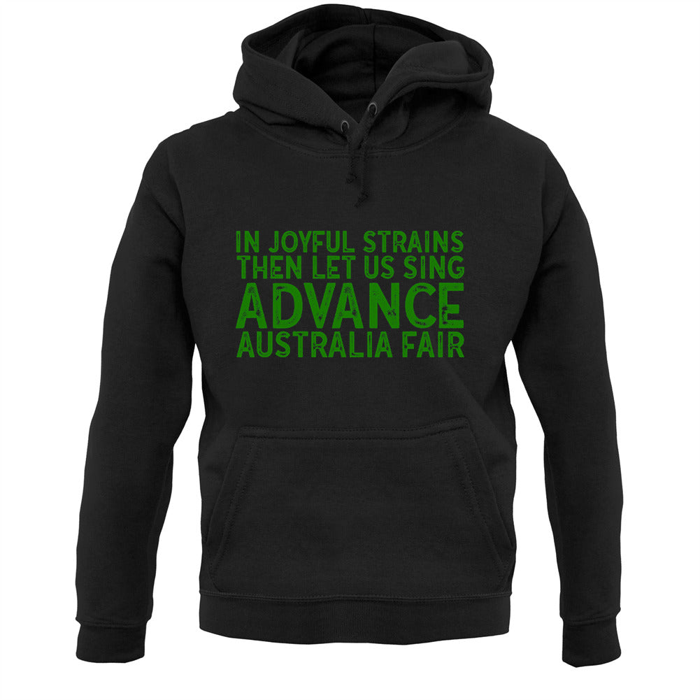 Advance Australia Fair Unisex Hoodie