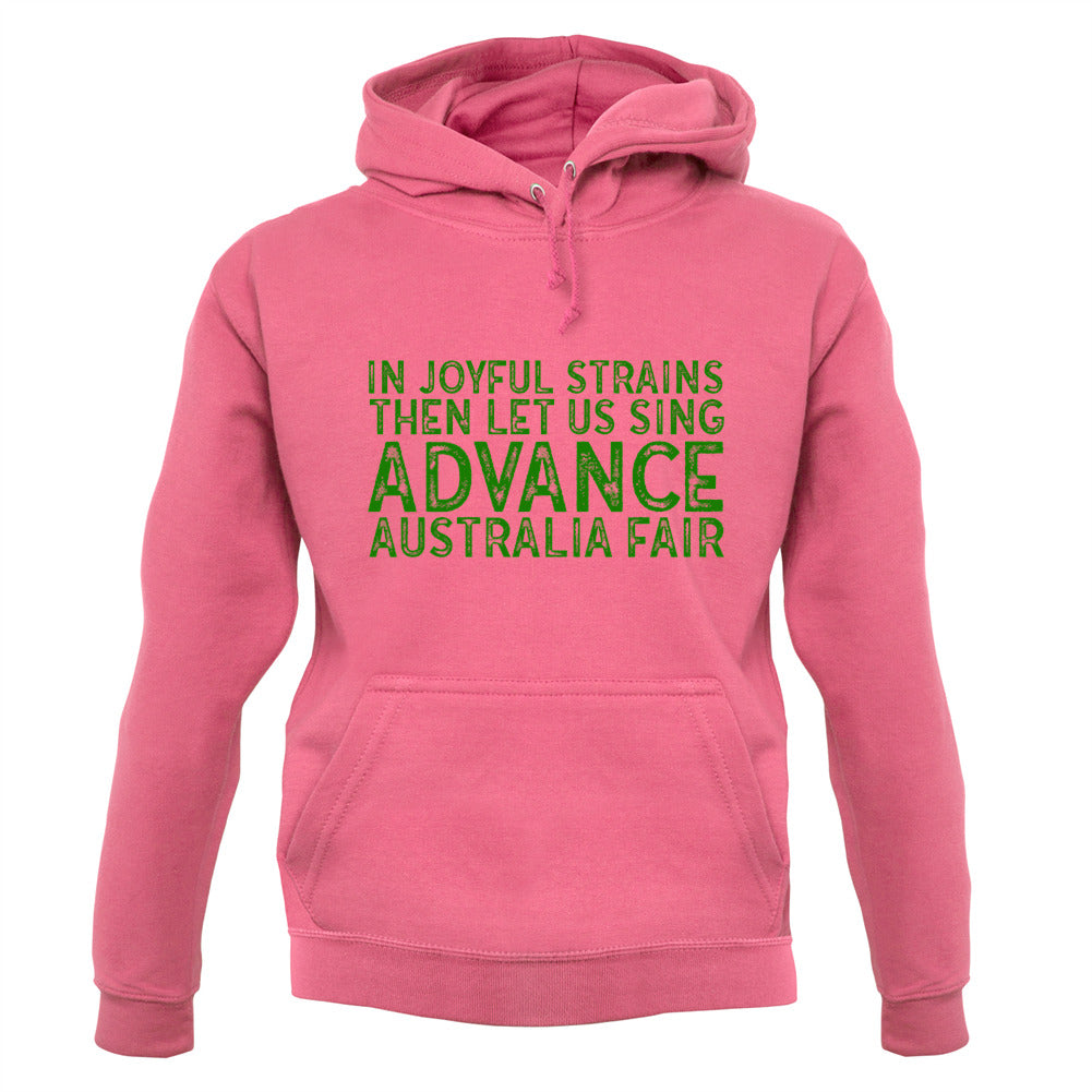 Advance Australia Fair Unisex Hoodie