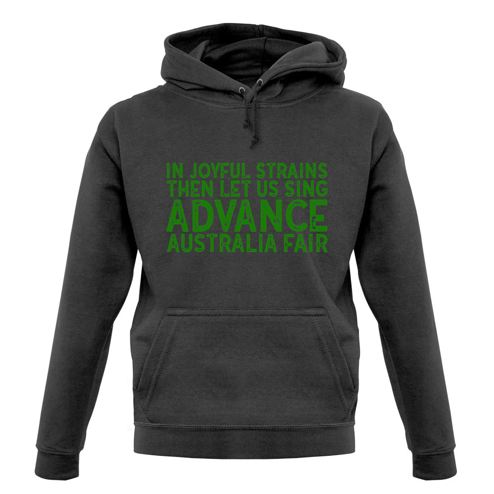 Advance Australia Fair Unisex Hoodie