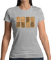 4 Element Stones Womens T-Shirt