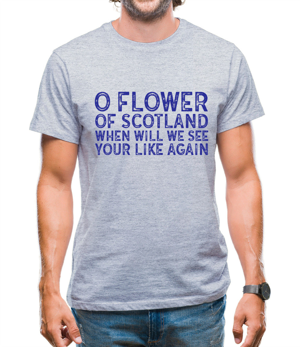 O Flower Of Scotland Mens T-Shirt