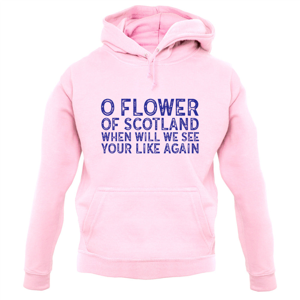 O Flower Of Scotland Unisex Hoodie