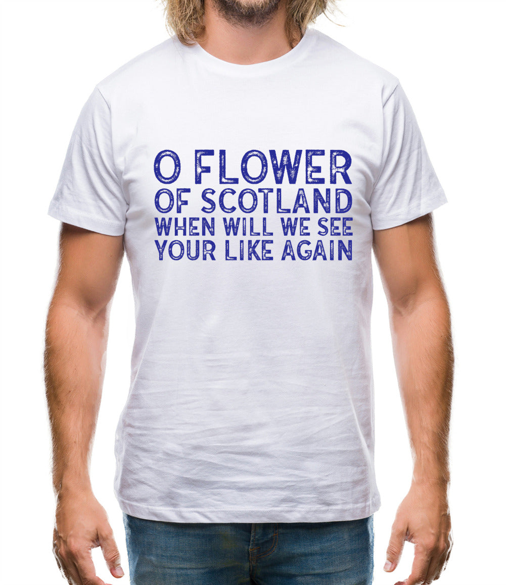 O Flower Of Scotland Mens T-Shirt