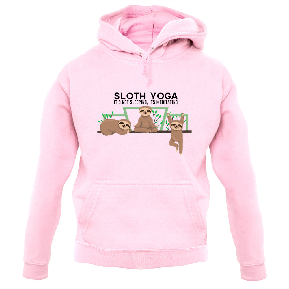 Sloth Yoga Unisex Hoodie
