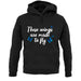 These Wings Are Made To Fly Unisex Hoodie