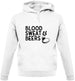 Blood Sweat And Beers Unisex Hoodie