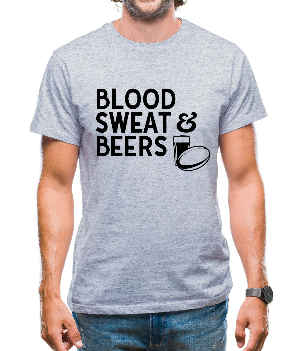 Blood Sweat And Beers Mens T-Shirt