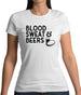Blood Sweat And Beers Womens T-Shirt