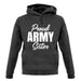 Proud Army Sister Unisex Hoodie