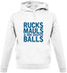 Ruck, Mauls And Odd Shaped Balls Unisex Hoodie