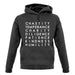 7 Catholic Virtues unisex hoodie