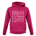 7 Catholic Virtues unisex hoodie