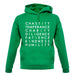 7 Catholic Virtues unisex hoodie