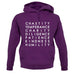 7 Catholic Virtues unisex hoodie