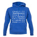 7 Catholic Virtues unisex hoodie