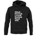 Mike, Eleven, Lucas, Dustin, Max, Will Unisex Hoodie