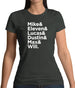 Mike, Eleven, Lucas, Dustin, Max, Will Womens T-Shirt