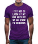 I Try Not To Laugh At My Own Jokes Mens T-Shirt