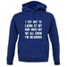 I Try Not To Laugh At My Own Jokes Unisex Hoodie