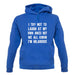 I Try Not To Laugh At My Own Jokes Unisex Hoodie