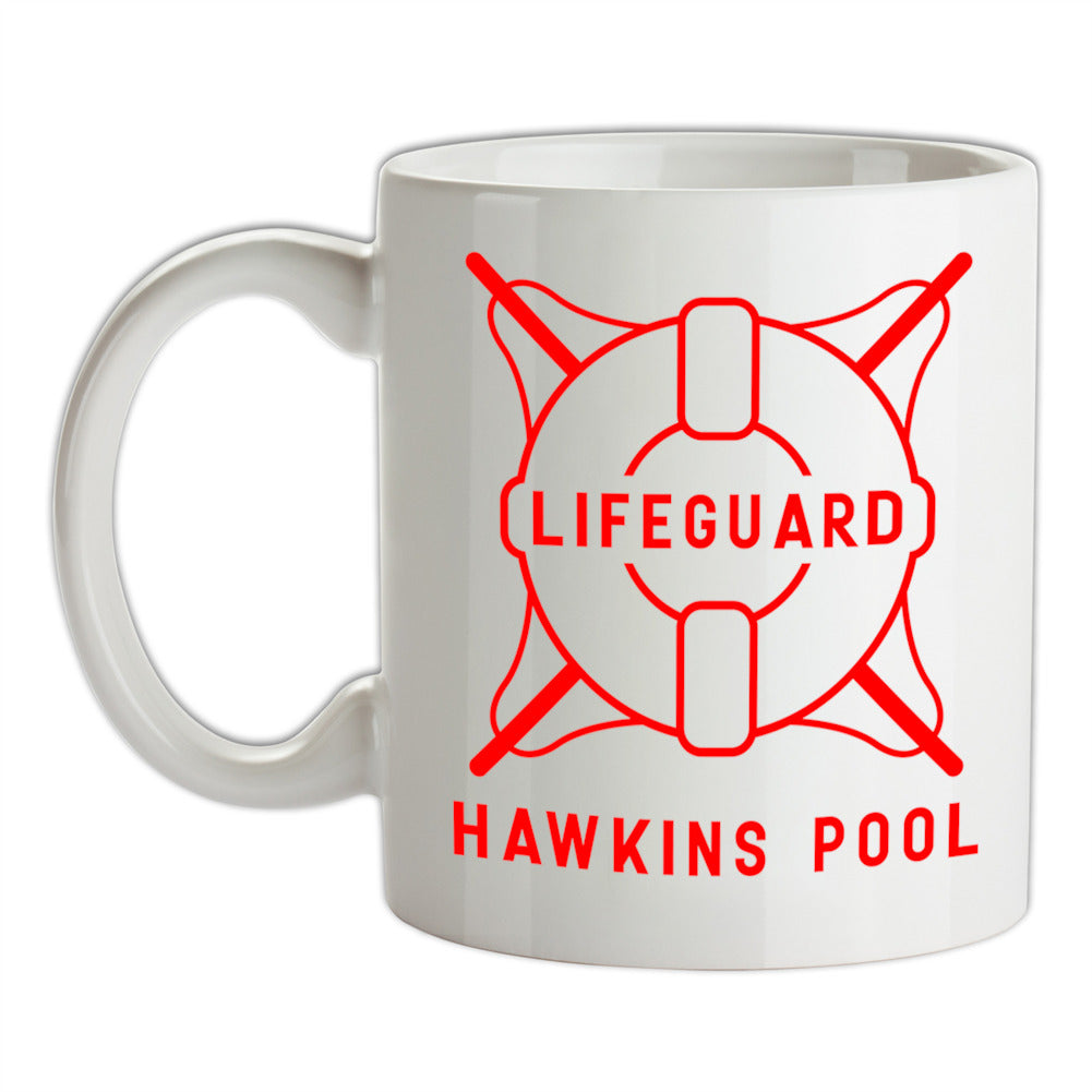 Lifeguard Hawkins Pool Ceramic Mug