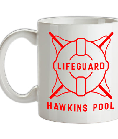Lifeguard Hawkins Pool Ceramic Mug