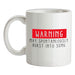 Warning May Spontaneously Burst Into Song Ceramic Mug