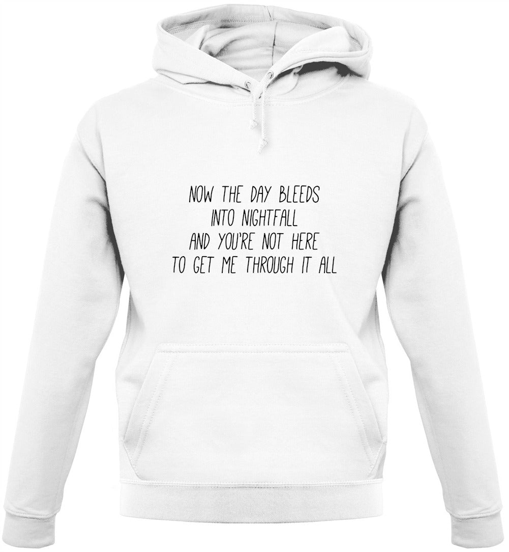 The Day Bleeds Into Nightfall Unisex Hoodie