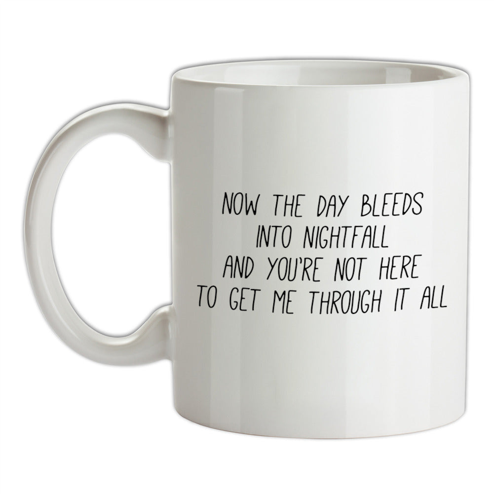 The Day Bleeds Into Nightfall Ceramic Mug