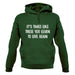 It's Times Like These You Learn To Live Again Unisex Hoodie
