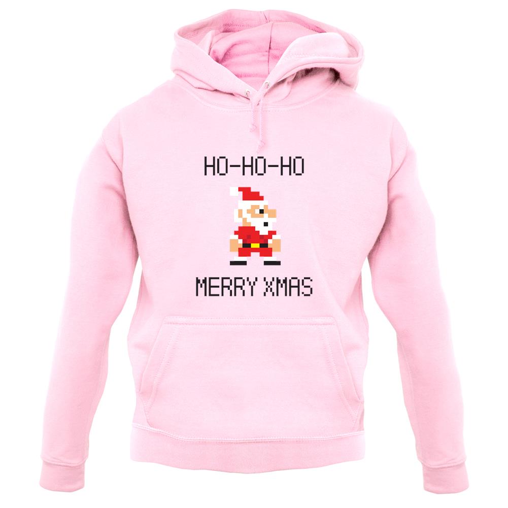 8 Bit Santa Pixel unisex hoodie