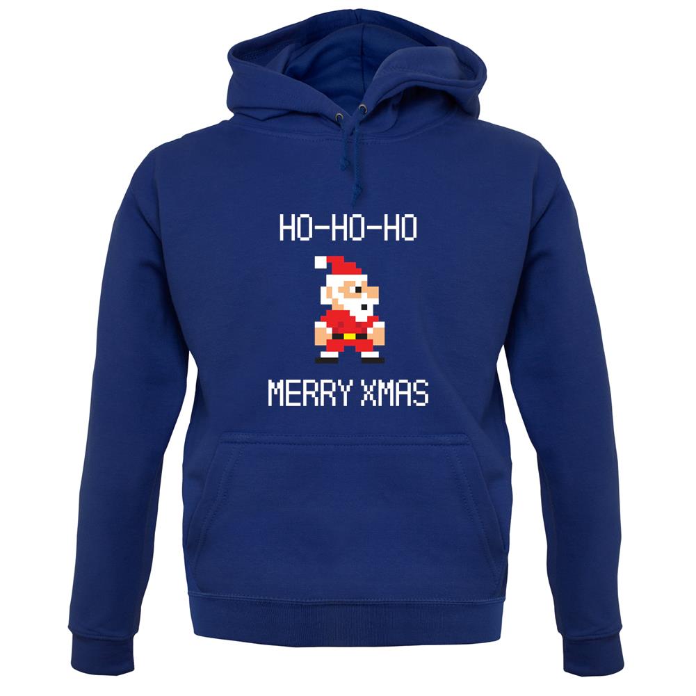 8 Bit Santa Pixel unisex hoodie