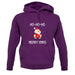 8 Bit Santa Pixel unisex hoodie