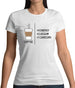 8 Bit Coffee Womens T-Shirt