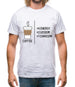 8 Bit Coffee Mens T-Shirt