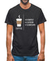 8 Bit Coffee Mens T-Shirt