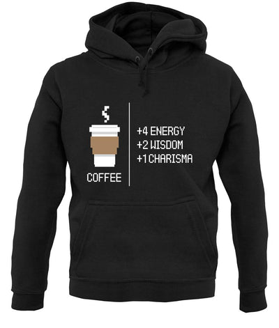 8 Bit Coffee unisex hoodie
